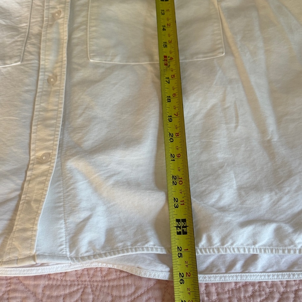 Everlane Organic Cotton Oxford Shirt in White L - Picture 7 of 14